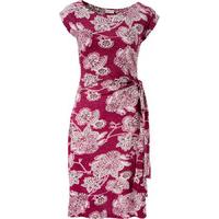 Nomads Tie Side Dress - Raspberry