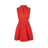 Noisy May Coral Swallow Cut Out Dress