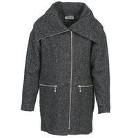 Noisy May ROUND women\'s Coat in grey