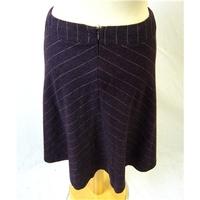 Nougat - Size: S - Purple Wool A-line skirt