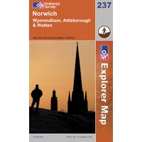 Norwich - OS Explorer Active Map...