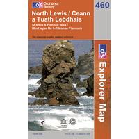north lewis os explorer active map sheet number 460