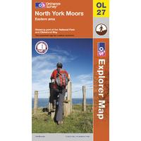North York Moors - OS Explorer Active Map Sheet Number OL27