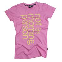 NOT A MORNING PERSON LONG FIT T SHIRT