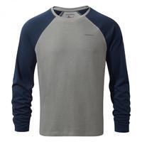 NosiLife Bayame Long Sleeved T-Shirt Soft Grey Blue