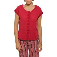 nossa blouse divine womens shirt in red