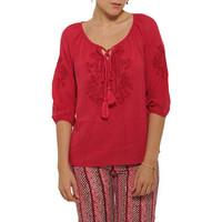 nossa blouse lisa womens shirt in red