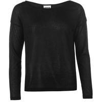 Noisy May Fashion Boat Neck Knit Jumper