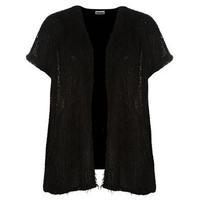 Noisy May Power Open Knit Cardigan