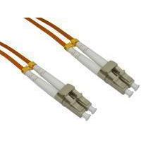 novatech 5m om2 fibre optic cable lc lc orange