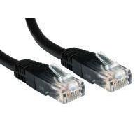 Novatech Black Cat6 Network Cable - 2m black