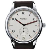 nomos glashutte watch club datum automatic steel back