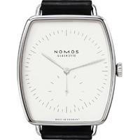 nomos glashutte watch lux hell white gold