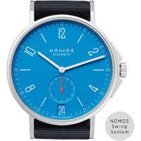 Nomos Glashutte Watch Ahoi Datum Signalblau