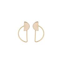 Non Stone Geometric Stud Earrings Jewelry Geometric Euramerican Fashion Personalized Daily Casual Copper 1 pair