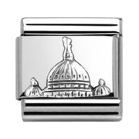 nomination around the world silver st pewters dome charm 33010520