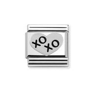 Nomination - Sterling Silver \'Xoxo Heart\' Charm 330101/02