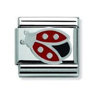 Nomination Composable Classic Silver Ladybird Charm