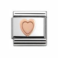 Nomination Composable Classic Engraved Heart Charm