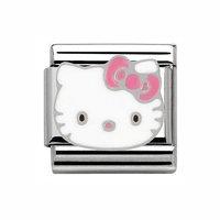 Nomination Composable Classic Hello Kitty Pink Bow Charm
