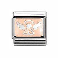 Nomination 9ct Rose Gold Composable Classic Angel Charm