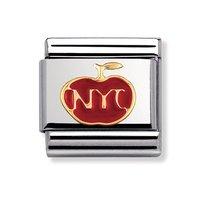 Nomination Composable Classic New York City Apple Charm