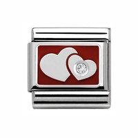 Nomination Composable Classic Hearts with CZ Charm