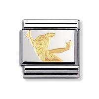 Nomination Composable Classic 18ct Gold Peter Pan Charm