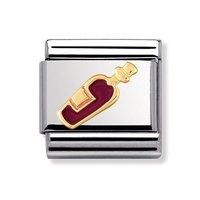Nomination Composable Classic Red Wine Charm