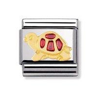 Nomination Composable Classic Pink Turtle Charm