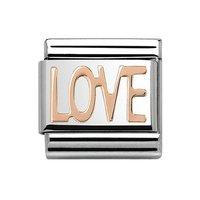 Nomination Composable Classic Rose Gold Love Charm