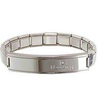 Nomination Stainless Steel Engraved Bracelet