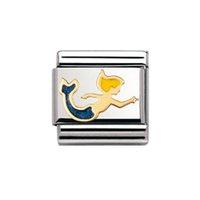 Nomination Composable Classic Gold Mermaid Charm