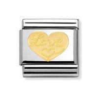 Nomination Composable Classic Love Heart Charm