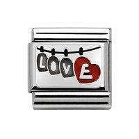 Nomination Composable Classic Love and Hanging Hearts Charm