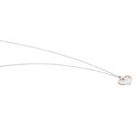 Nomination Silver and Rose Gold Plated Romantica Heart Necklace