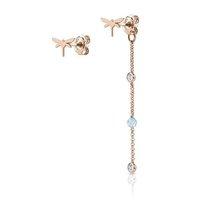 nomination bella blue jade dragonfly earrings