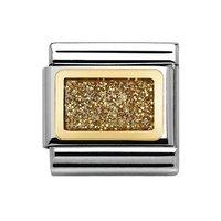 Nomination Composable Classic Gold Glitter Charm
