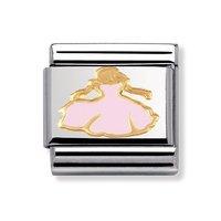 Nomination Composable Classic Enamel Pink Princess Charm