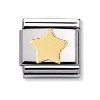 Nomination Composable Classic 18ct Gold Star Charm