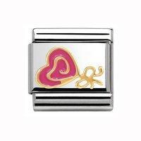 Nomination Composable Classic Pink Heart Lolly Charm