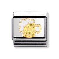 Nomination Composable Classic Beer Mug Charm