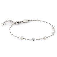 Nomination Silver Swarovski and Multi Pearl Bracelet