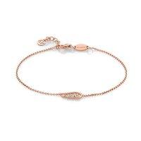 Nomination Angel Rose Gold and Cubic Zirconia Wing Bracelet