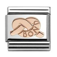 Nomination 9ct Rose Gold Knot Of Bond Charm 430101/25