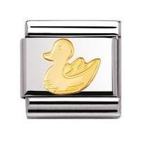 Nomination - 18ct Gold \'Duck\' Charm 030113/01