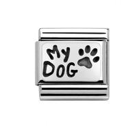 Nomination - Sterling Silver \'My Dog\' Charm 330102/35