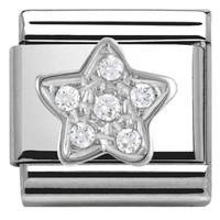 Nomination Charm Composable Classic Symbols Star Steel