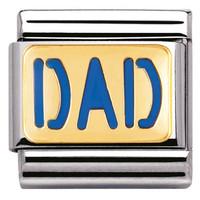 nomination charm composable classic messages dad steel