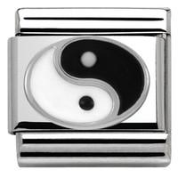 Nomination Charm Composable Classic Symbols Ying Yang Steel